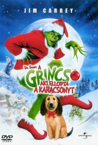 A Grincs (DVD) *A klasszikus - Jim Carrey* *Szinkronizált*  *Antikvár - Kiváló állapotú*