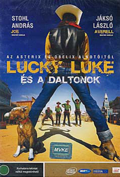 Lucky Lucke és a Daltonok (DVD)  *A mozifilm - 2004 - Antikvár - Kiváló állapotú*
