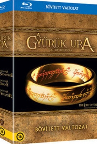 A Gyűrűk Ura trilógia (bővített változat) (6 Blu-ray) *Magyar kiadás - Antikvár - Kiváló állapotú*