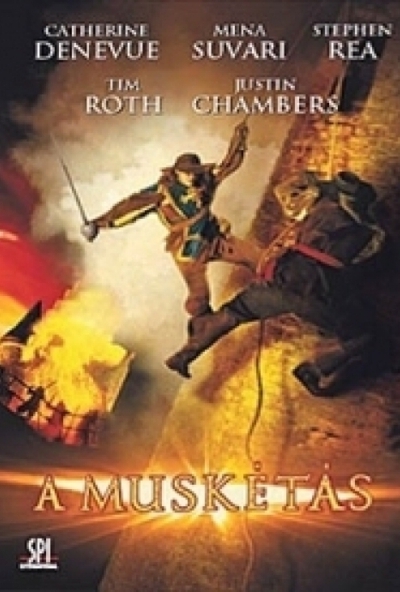 A muskétás (DVD) *Catherine Deneuve - Antikvár - Kiváló állapotú*