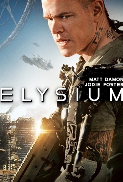 Elysium - Zárt világ (DVD) *Matt Damon - Jodie Foster - Antikvár - Kiváló állapotú*