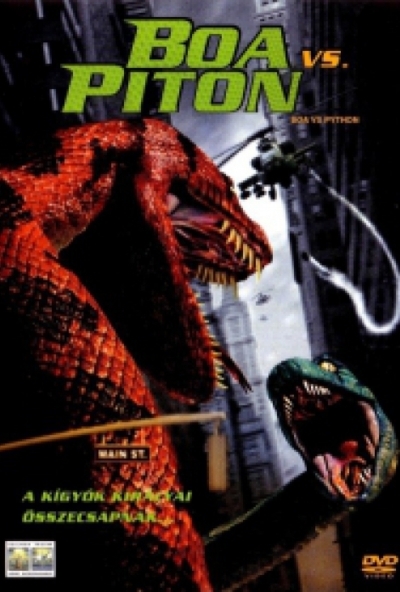 Boa vs. Python (DVD) *David Hewlett - Antikvár - Kiváló állapotú*