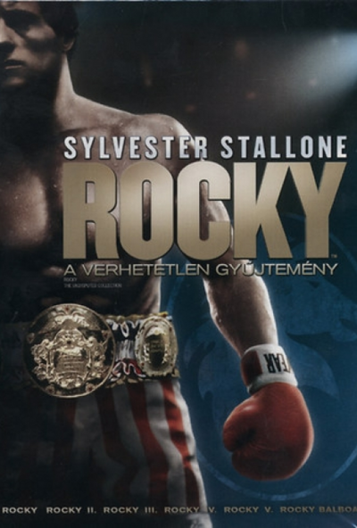 Rocky verhetetlen gyűjtemény (Rocky 1-6. - 6 DVD) *Szinkronos* *Antikvár-Jó állapotú*