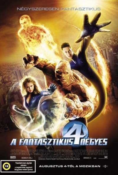 Fantasztikus négyes  (DVD) *2005 - Bővített változat* *Antikvár - Kiváló állapotú*
