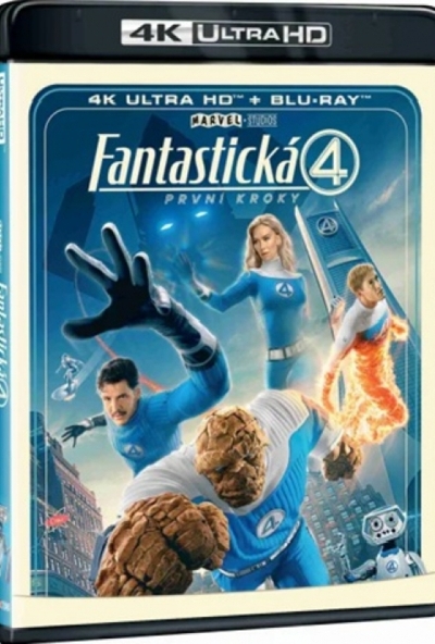 A Fantasztikus 4-es: Első lépések *Marvel* (4K UHD Blu-ray) *Import - Angol hangot és angol feliratot tartalmaz*