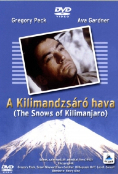 A Kilimandzsáró hava (1952) *Gregory Peck* (DVD) *Bontatlan - Antikvár*