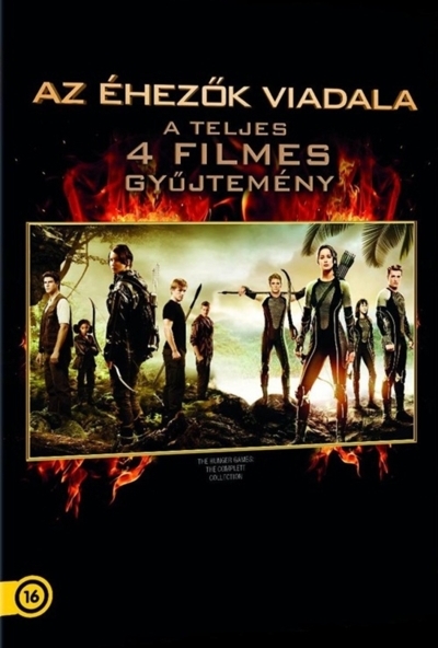 Az éhezők viadala 1-4 gyűjtemény (4 DVD) *Antikvár - Kiváló állapotú*