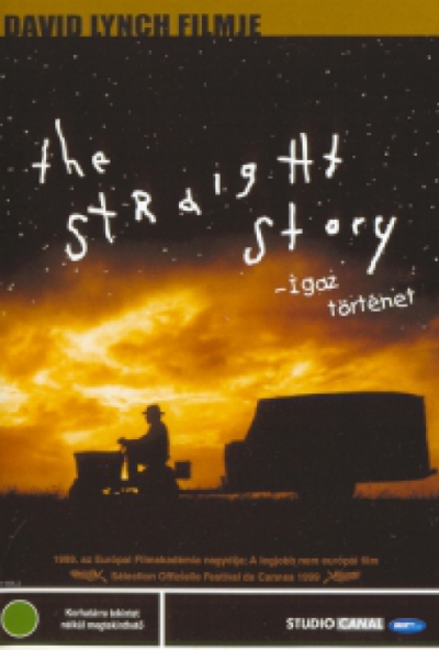 Straight Story - Igaz történet (DVD) *David Lynch sikerfilmje - Antikvár - Kiváló állapotú*
