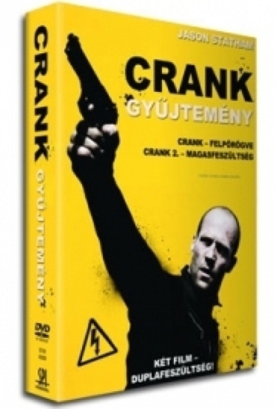 Crank 1-2. gyűjtemény (2 DVD) *Jason Statham - Antikvár - Kiváló állapotú*