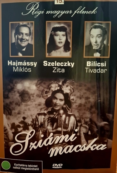 Régi magyar filmek 15.: Sziámi macska (DVD) *Szeleczky Zita - Antikvár - Kiváló állapotú*