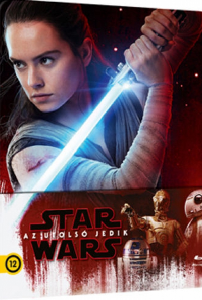 Star Wars: Az utolsó Jedik (2 Blu-ray) *Limitált, Fémdobozos - Steelbook* *Magyar kiadás - Antikvár - Kiváló állapotú*