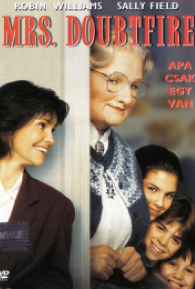 Mrs. Doubtfire – Apa csak egy van (DVD) *Feliratos - Antikvár - Kiváló állapotú*
