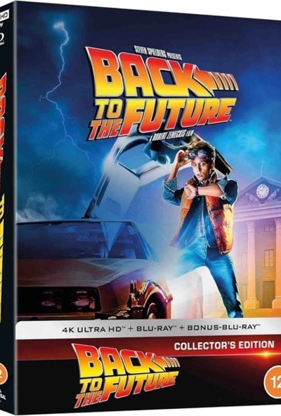 Vissza a jövőbe 1. - 4K UHD Blu-ray - Limitált, fémdobozos változat* *Steelbook* (3 Blu-ray) *Magyar szinkronnal - Import* *Michael J. Fox - Christopher Lloyd*