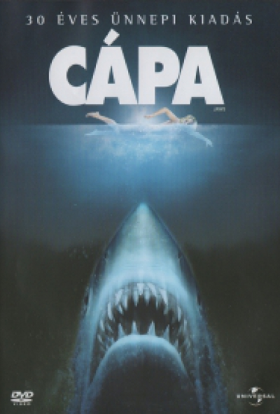 Cápa (2 DVD) *Kétlemezes, 30 éves ünnepi kiadás *Szinkronizált - Antikvár - Kiváló állapotú*