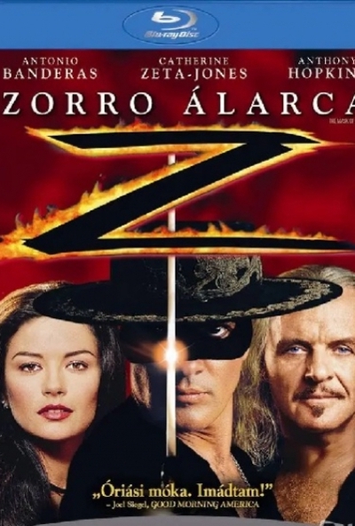 Zorro álarca (Blu-ray) *Magyar kiadás - Antikvár - Kiváló állapotú*