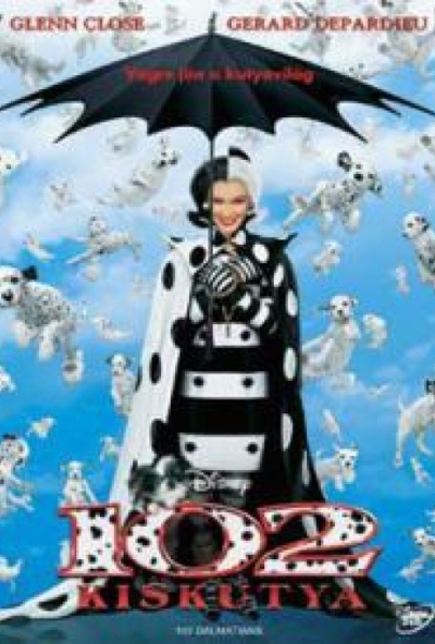 102 kiskutya *film* (DVD)  *Szinkronizált* *Antikvár - Kiváló állapotú*