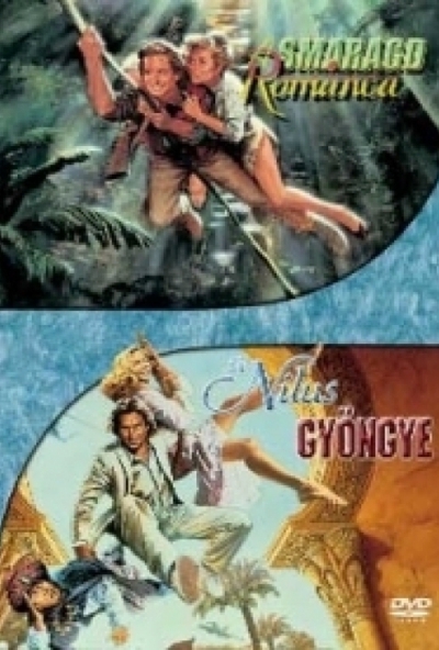 A smaragd románca / A Nílus gyöngye (2 DVD) *Szinkronos - Robert Zemeckis* *Magyar kiadás - Antikvár-Kiváló állapotú*