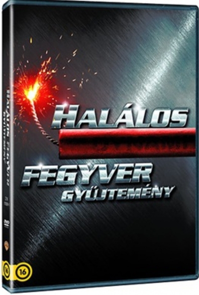 Halálos fegyver 1-4. (4 DVD) *Gyűjtemény* *Szinkronizált csomag * *Antikvár - Kiváló állapotú*