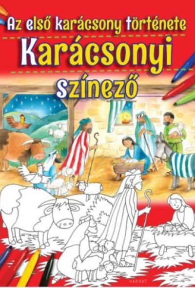 Karácsonyi színező