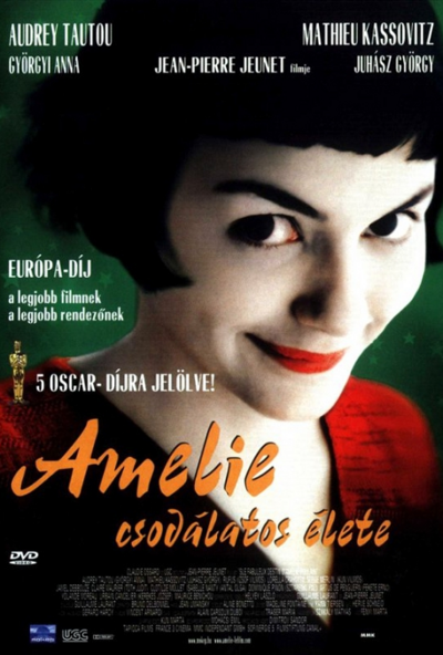 Amelie csodálatos élete (DVD) *Audrey Tautou - Oscar-díjas - Antikvár - Kiváló állapotú**