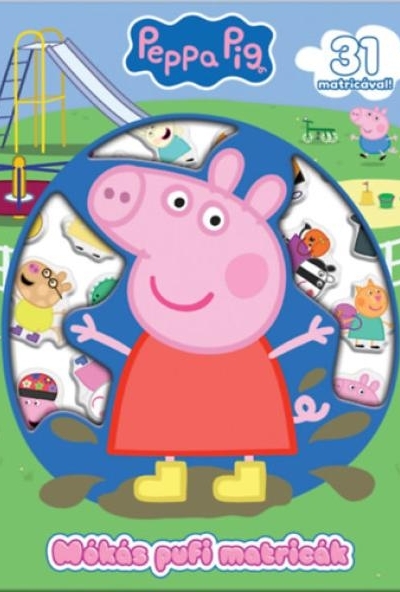 Peppa malac - Mókás pufi matricák