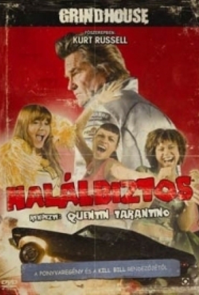 Grindhouse - Halálbiztos (DVD) *Quentin Tarantino - Kurt Russell - Antikvár - Kiváló állapotú*