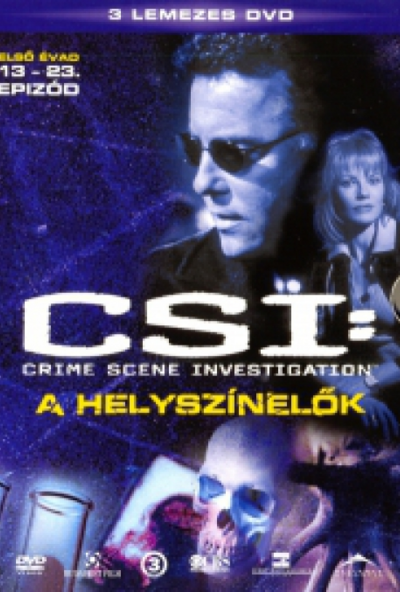 CSI: A helyszínelők - Első évad: 13 - 23. rész (3 DVD) *Antikvár - Kiváló állapotú*