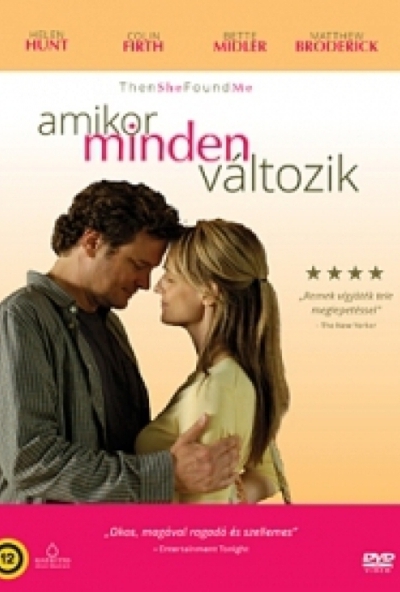 Amikor minden változik (DVD) *Helen Hunt - Colin Firth - Antikvár - Közepes állapotú*
