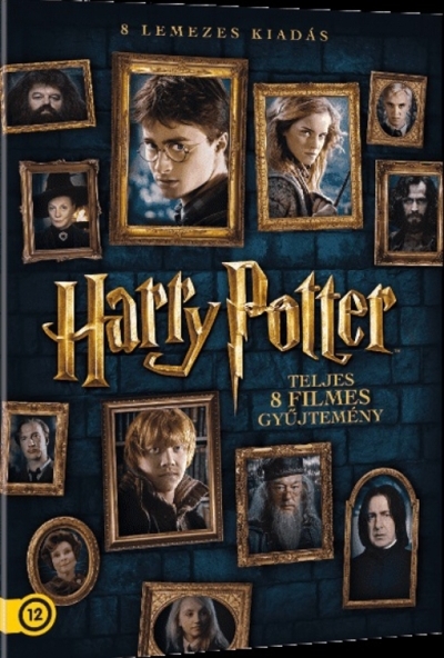 Harry Potter: A teljes gyűjtemény (8 DVD)  *Antikvár - Kiváló állapotú*