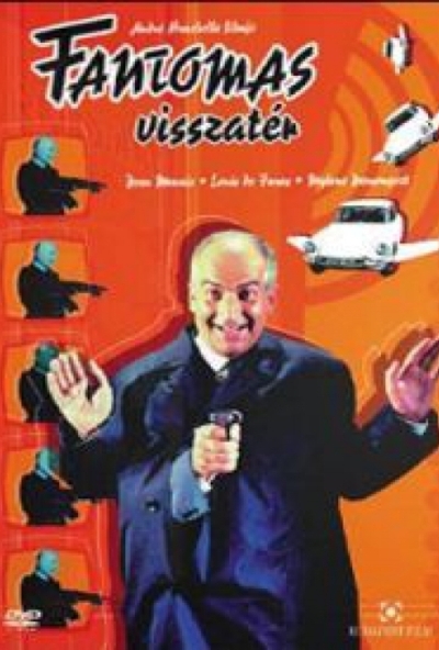 Fantomas 2. - Fantomas visszatér (DVD) *Antikvár - Kiváló állapotú*