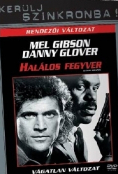 Halálos fegyver 1. (DVD) *Szinkronizált* *Antikvár - Kiváló állapotú*