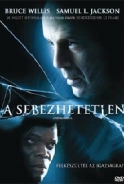 A Sebezhetetlen (DVD) *Szinkronizált* *Bruce Willis - Samuel L. Jackson - Antikvár - Kiváló állapotú*