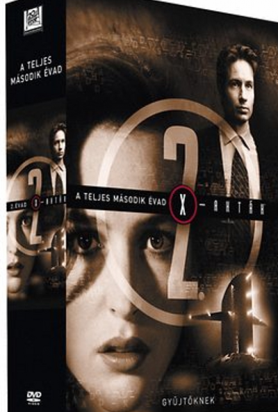 X-akták - 2. évad (7 DVD)  *Díszdobozos* *David Duchovny - Gillian Anderson - Antikvár - Kiváló állapotú*