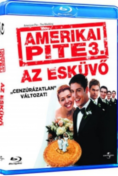 Amerikai pite 3. - Az esküvő (Blu-ray) *Magyar kiadás - Antikvár - Kiváló állapotú*