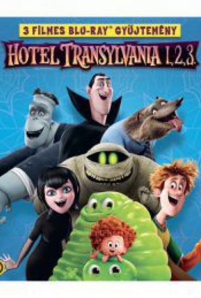 Hotel Transylvania 1-3. (3 Blu-ray) *Magyar kiadás - Antikvár - Kiváló állapotú* 