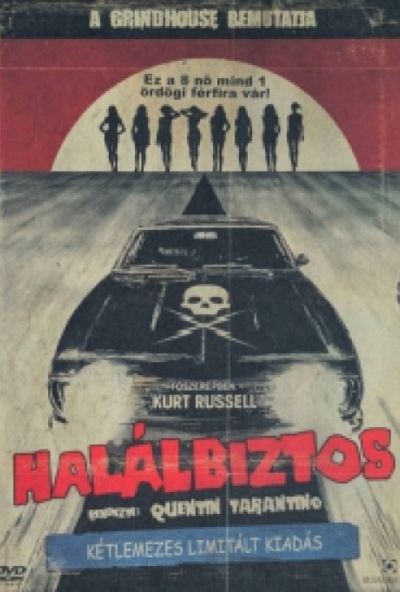 Grindhouse - Halálbiztos  (2 DVD) -limitált, exkluzív kiadás*  *Quentin Tarantino - Kurt Russell - Antikvár - Kiváló állapotú*