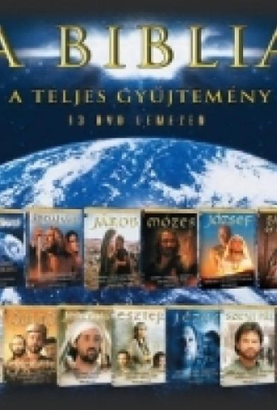 A teljes Biblia gyűjtemény (13 DVD) *Szinkronizált - Díszdobozos kiadás - Antikvár - Kiváló állapotú*
