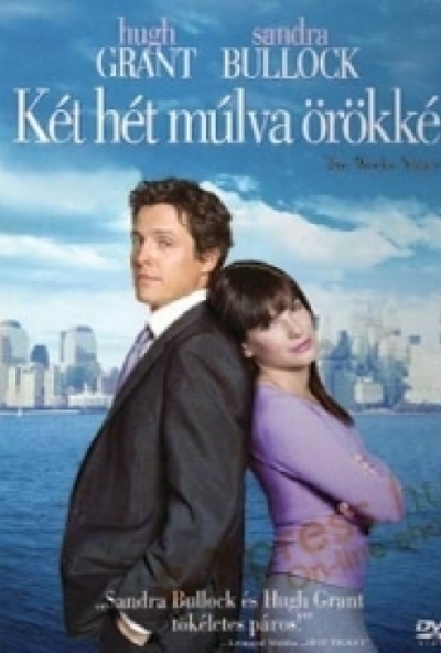 Két hét múlva örökké (DVD) *Sandra Bullock - Hugh Grant - Antikvár - Kiváló állapotú*