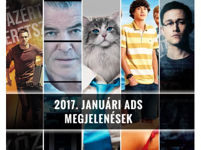 ADS 2017. januári DVD megjelenések!