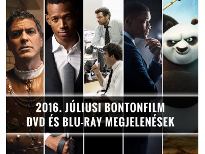BONTONFILM 2016. júliusi DVD és Blu-ray megjelenések!