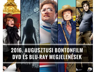 BONTONFILM 2016. augusztusi DVD és Blu-ray megjelenések!